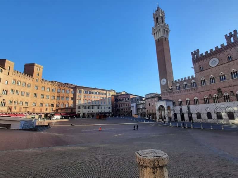 Siena Grandangolo Piazza principale